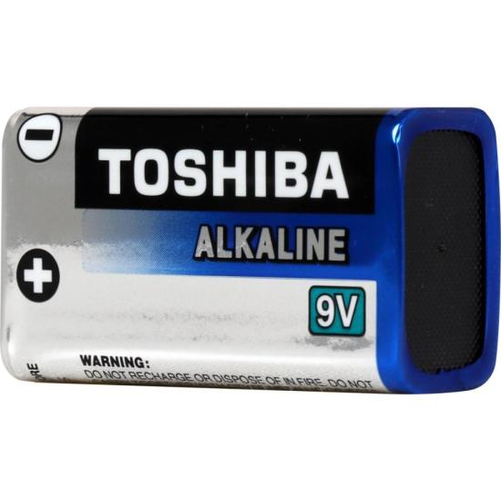 Bateria Alcalina 9V 6LR61GCP (C/1 Bateria) Toshiba por 21,00 à vista no boleto/pix ou parcele em até 1x sem juros. Compre na loja Mundomax!
