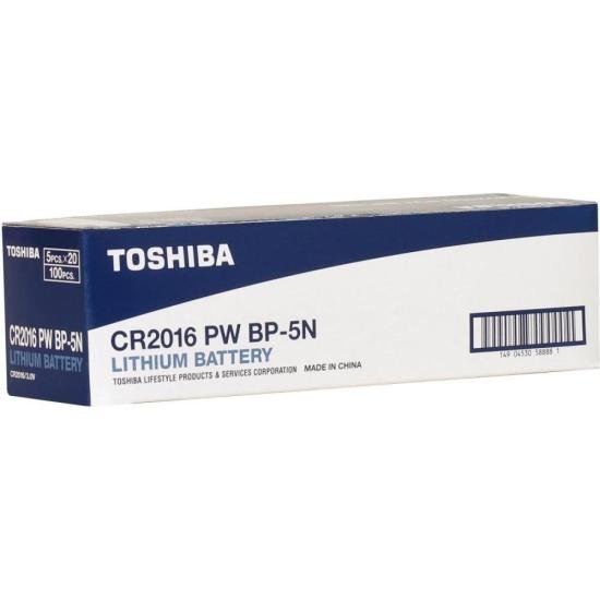Pilha Moeda Lithium 3V CR2016 (C/5 Pilhas) Toshiba por 32,00 à vista no boleto/pix ou parcele em até 1x sem juros. Compre na loja Mundomax!