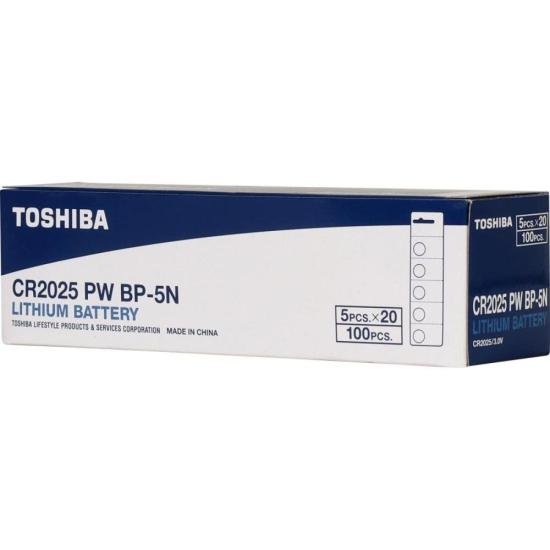 Pilha Moeda Lithium 3V CR2025 (C/5 Pilhas) Toshiba por 32,00 à vista no boleto/pix ou parcele em até 1x sem juros. Compre na loja Mundomax!