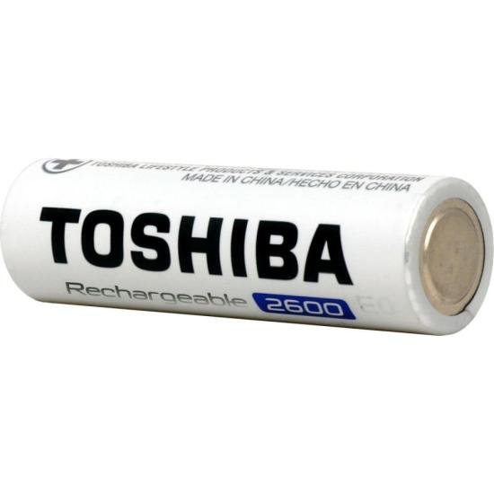 Pilha Recarregável AA 1,2v 2600mAh TNH6GAE (C/2 Pilhas) Toshiba por 48,00 à vista no boleto/pix ou parcele em até 1x sem juros. Compre na loja Mundomax!