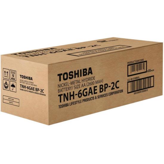 Pilha Recarregável AA 1,2v 2600mAh TNH6GAE (C/2 Pilhas) Toshiba por 48,00 à vista no boleto/pix ou parcele em até 1x sem juros. Compre na loja Mundomax!