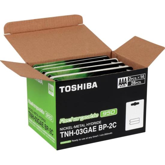 Pilha Recarregável AAA 1,2v 950mAh TNH03GAE (C/2 Pilhas) Toshiba por 32,00 à vista no boleto/pix ou parcele em até 1x sem juros. Compre na loja Mundomax!