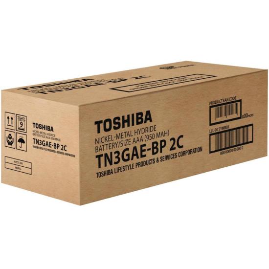 Pilha Recarregável AAA 1,2v 950mAh TNH03GAE (C/2 Pilhas) Toshiba por 32,00 à vista no boleto/pix ou parcele em até 1x sem juros. Compre na loja Mundomax!