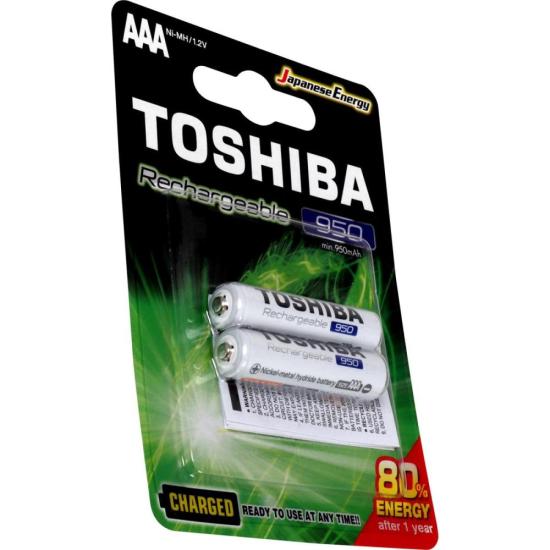 Pilha Recarregável AAA 1,2v 950mAh TNH03GAE (C/2 Pilhas) Toshiba por 32,00 à vista no boleto/pix ou parcele em até 1x sem juros. Compre na loja Mundomax!