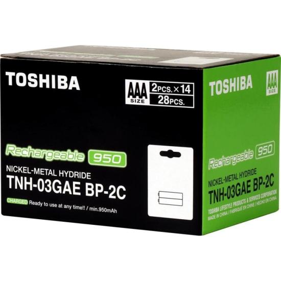 Pilha Recarregável AAA 1,2v 950mAh TNH03GAE (C/2 Pilhas) Toshiba por 32,00 à vista no boleto/pix ou parcele em até 1x sem juros. Compre na loja Mundomax!