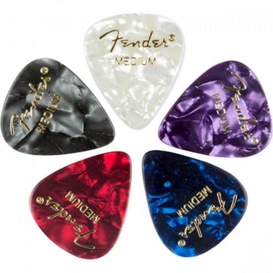 Palheta Celulóide Shape Classic 351 Medium Confetti FENDER C12 por 0,00 à vista no boleto/pix ou parcele em até 1x sem juros. Compre na loja Mundomax!