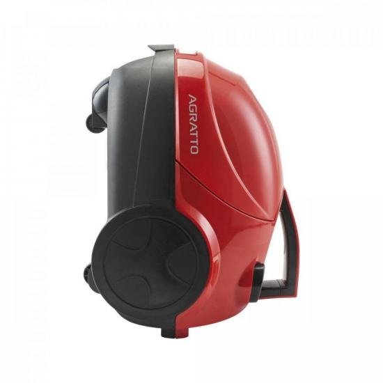 Aspirador de Pó 127V 1500W Praticci Vermelho AGRATTO por 0,00 à vista no boleto/pix ou parcele em até 1x sem juros. Compre na loja Mundomax!