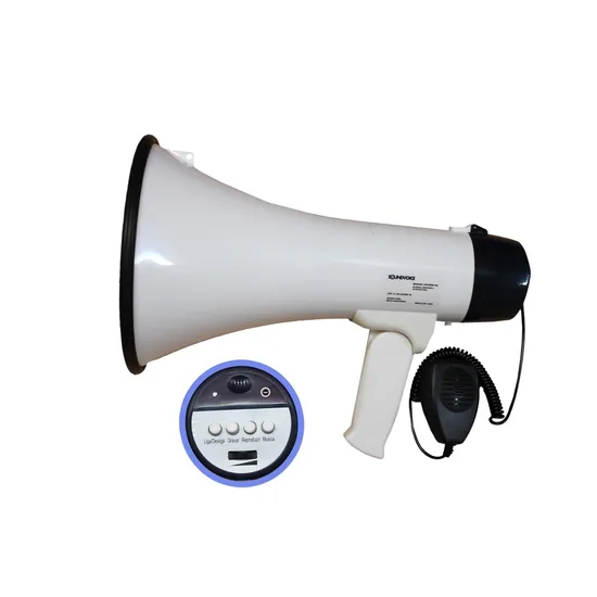 Megafone com Microfone e Sirene 15W 1503X Branco SOUNDVOICE (72568)