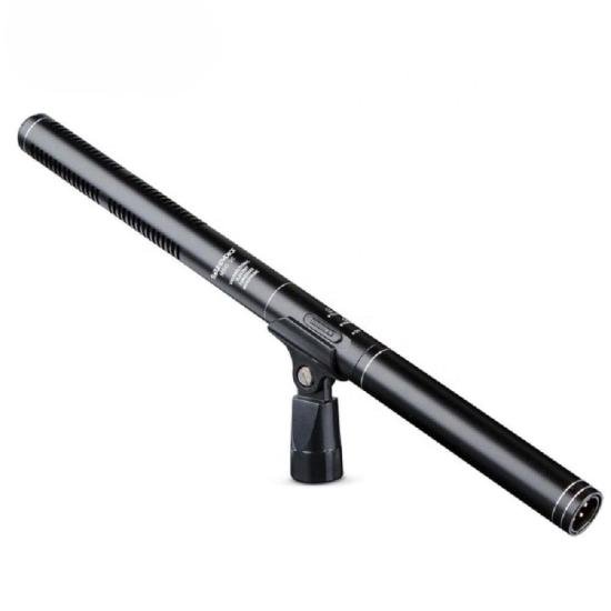 Microfone Shotgun MSG-36 Preto SOUNDVOICE por 310,00 à vista no boleto/pix ou parcele em até 10x sem juros. Compre na loja Mundomax!