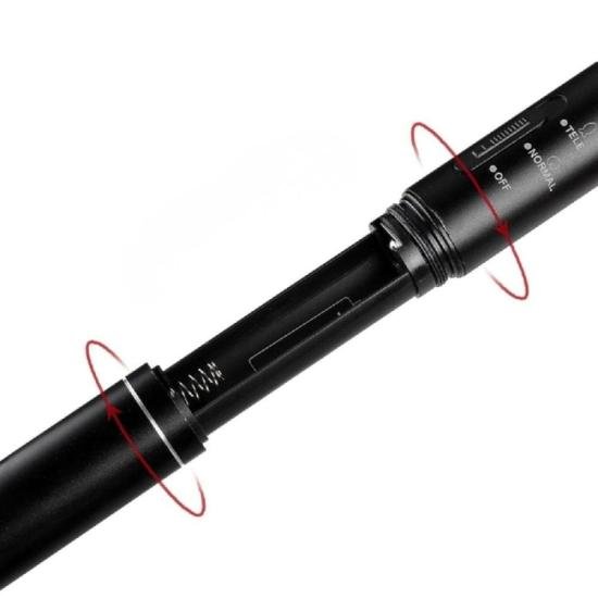 Microfone Shotgun MSG-36 Preto SOUNDVOICE por 310,00 à vista no boleto/pix ou parcele em até 10x sem juros. Compre na loja Mundomax!