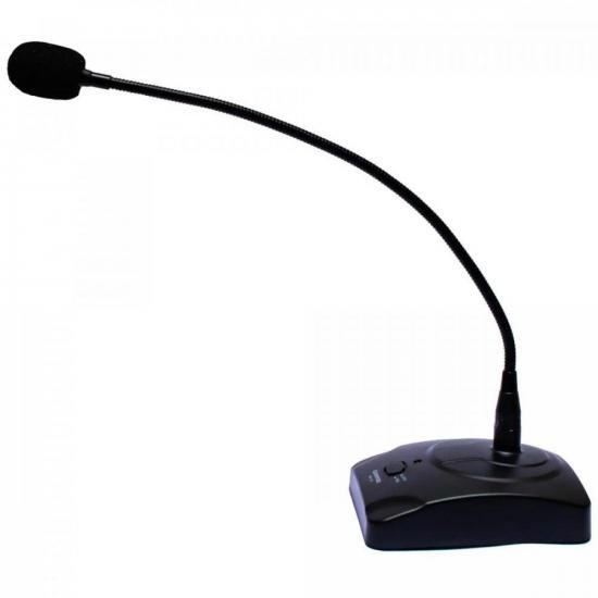 Microfone de Mesa Gooseneck MM-100 Preto SOUNDVOICE (72578)