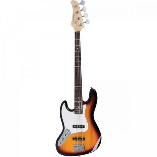 Contrabaixo STRINBERG Passivo 4 Cordas Canhoto Jazz Bass JBS40LH Sunburst por 0,00 à vista no boleto/pix ou parcele em até 1x sem juros. Compre na loja Mundomax!