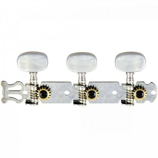 Tarraxa para Violão STRINBERG Nylon 3+3 Blindada CM31CR Cromada por 20,90 à vista no boleto/pix ou parcele em até 1x sem juros. Compre na loja Mundomax!