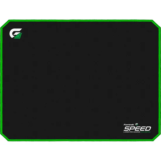 Mouse Pad Gamer Fortrek Speed MPG102 (350x440mm) Verde por 23,00 à vista no boleto/pix ou parcele em até 1x sem juros. Compre na loja Mundomax!