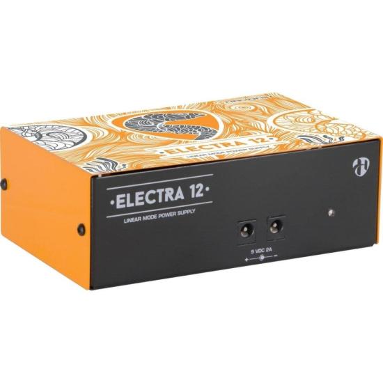 Fonte Linear para 12 Pedais de Efeito HAYONIK Electra 12 9V / 2A por 439,00 à vista no boleto/pix ou parcele em até 10x sem juros. Compre na loja Mundomax!