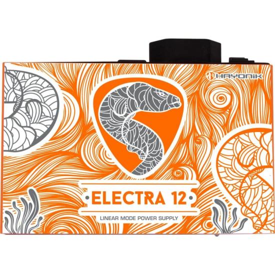 Fonte Linear para 12 Pedais de Efeito HAYONIK Electra 12 9V / 2A por 439,00 à vista no boleto/pix ou parcele em até 10x sem juros. Compre na loja Mundomax!