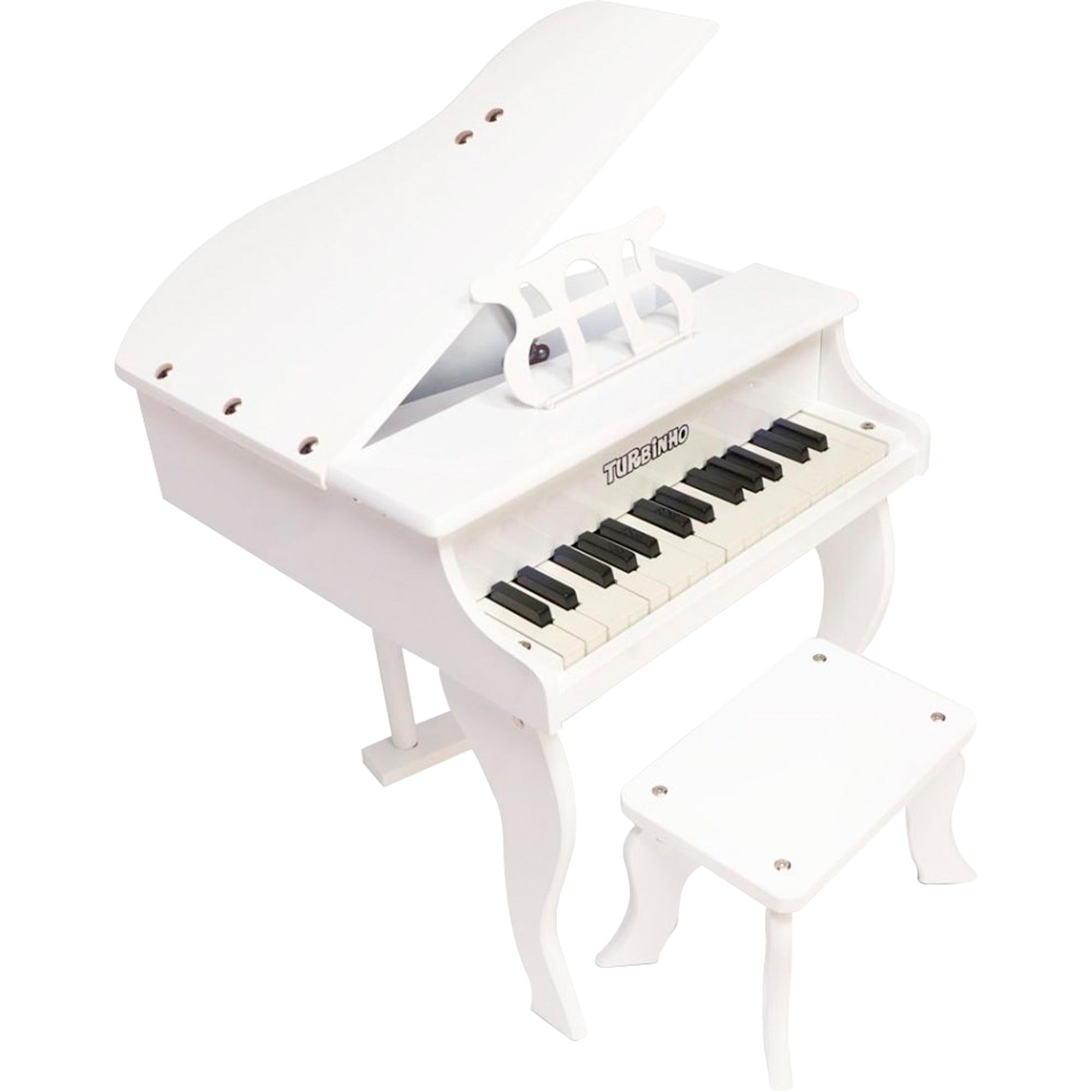 Piano infantil branco - Móveis de brincar educativos l