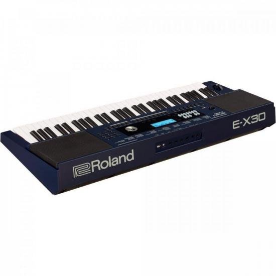 Teclado Arranjador ROLAND E-X30 Azul por 2.793,99 à vista no boleto/pix ou parcele em até 12x sem juros. Compre na loja Mundomax!