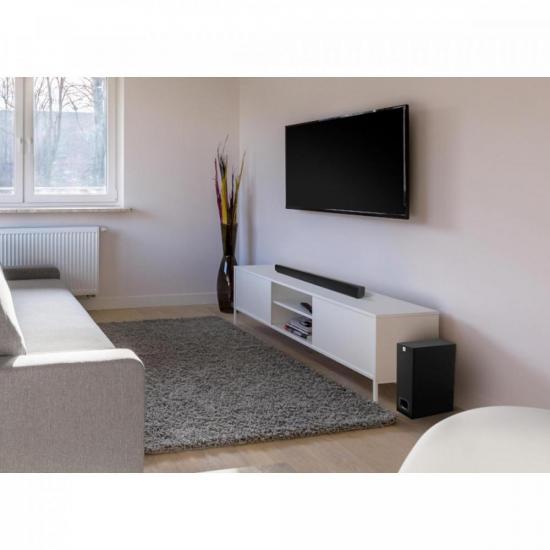 Soundbar com Subwoofer 2.1 Bluetooth 55W Cinema SB130 Preto JBL por 1.253,90 à vista no boleto/pix ou parcele em até 12x sem juros. Compre na loja Mundomax!