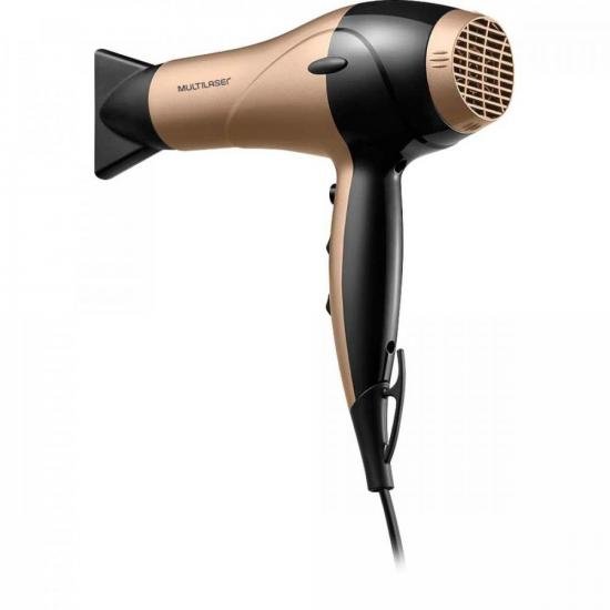 Secador de Cabelo 1900W 127V EB019 Gold MULTILASER por 112,99 à vista no boleto/pix ou parcele em até 4x sem juros. Compre na loja Mundomax!