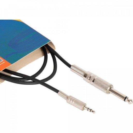 Cabo de Áudio Hayonik Linha Brasil P2 Estéreo x P10 Mono 1,5m Preto por 38,00 à vista no boleto/pix ou parcele em até 1x sem juros. Compre na loja Mundomax!