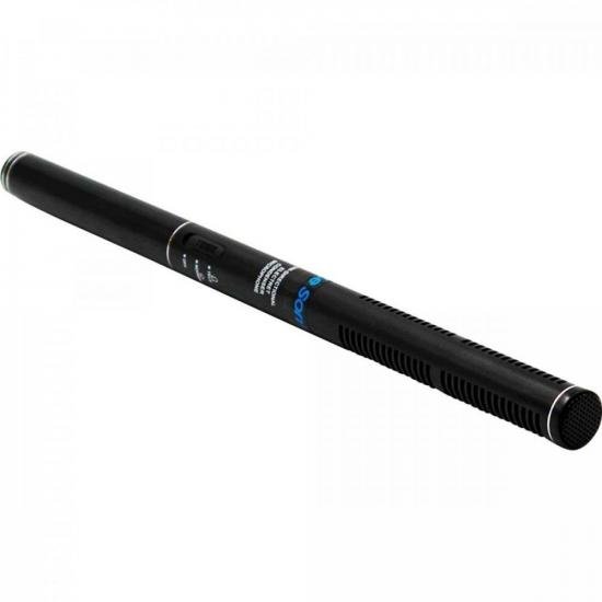 Microfone Leson HTL81 Condensador Direcional Shotgun Preto por 325,99 à vista no boleto/pix ou parcele em até 10x sem juros. Compre na loja Mundomax!