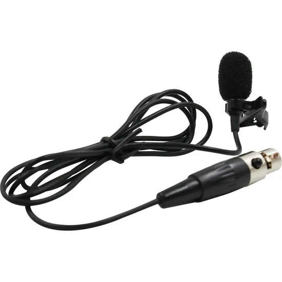 Microfone de Lapela Para Sistema Sem Fio Leson ML100SF Preto (72812)