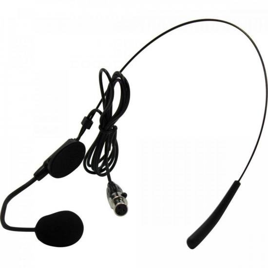 Microfone Headset Leson HD 750SF Com Fio Preto (72815)