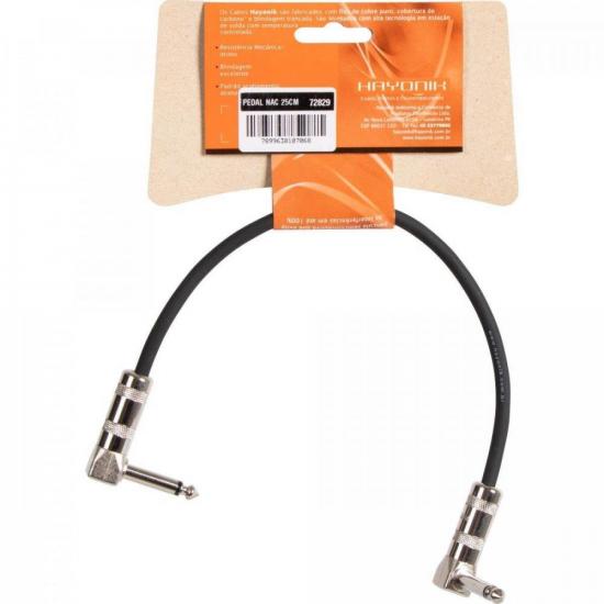 Cabo para Pedal Hayonik Linha Brasil P10 x P10 90º 25cm Preto por 40,00 à vista no boleto/pix ou parcele em até 1x sem juros. Compre na loja Mundomax!