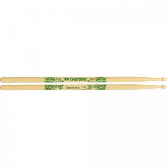 Baqueta para bateria 7A Tattoo Series Marfim por 0,00 à vista no boleto/pix ou parcele em até 1x sem juros. Compre na loja Mundomax!