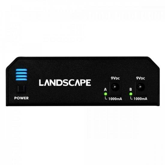 Fonte p/10 Pedais Energy 8S Preta 2000mA LANDSCAPE por 0,00 à vista no boleto/pix ou parcele em até 1x sem juros. Compre na loja Mundomax!