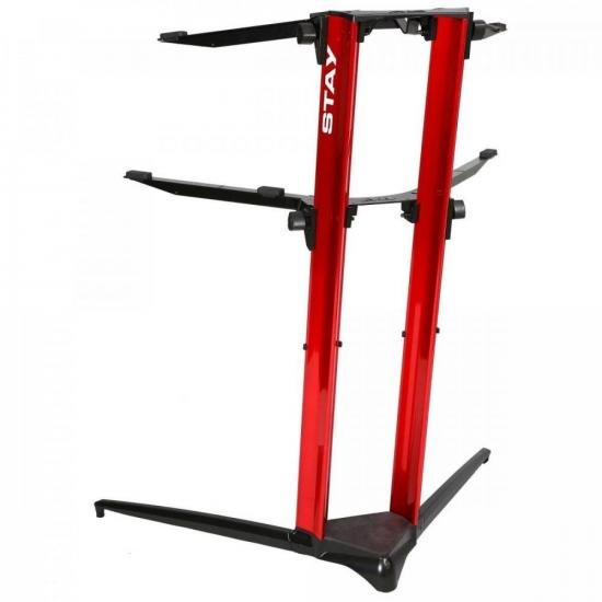 Suporte para Teclado STAY De Alumínio 1200/02 Vermelho por 1.103,90 à vista no boleto/pix ou parcele em até 12x sem juros. Compre na loja Mundomax!