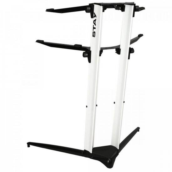 Suporte para Teclado Alumínio 1200/02 Branco STAY por 0,00 à vista no boleto/pix ou parcele em até 1x sem juros. Compre na loja Mundomax!