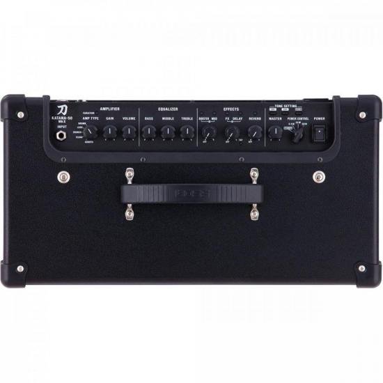 Amplificador para Guitarra BOSS Katana 50 MKII Preto por 3.899,99 à vista no boleto/pix ou parcele em até 12x sem juros. Compre na loja Mundomax!