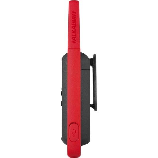 Rádio Comunicador Talkabout Motorola T210BR 32km Vermelho/Preto por 419,00 à vista no boleto/pix ou parcele em até 10x sem juros. Compre na loja Mundomax!