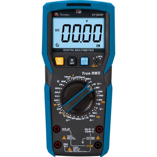 Multímetro Digital Minipa ET-2042F por 374,99 à vista no boleto/pix ou parcele em até 10x sem juros. Compre na loja Mundomax!