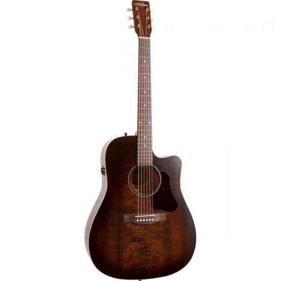 Violão Eletroacústico Art Lutherie Americana Dreadnought Bourbon Burst por 6.908,90 à vista no boleto/pix ou parcele em até 12x sem juros. Compre na loja Mundomax!