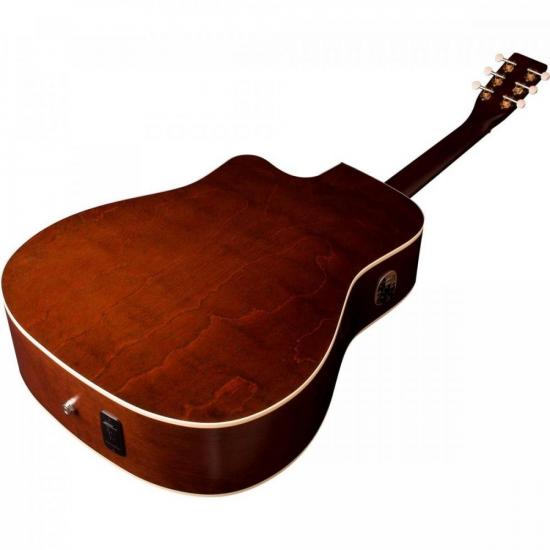 Violão Eletroacústico Art Lutherie Americana Dreadnought Bourbon Burst por 6.908,90 à vista no boleto/pix ou parcele em até 12x sem juros. Compre na loja Mundomax!