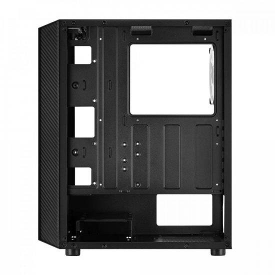 Gabinete Gamer Aerocool Hive Preto RGB Lateral Vidro por 322,47 à vista no boleto/pix ou parcele em até 10x sem juros. Compre na loja Aerocool!