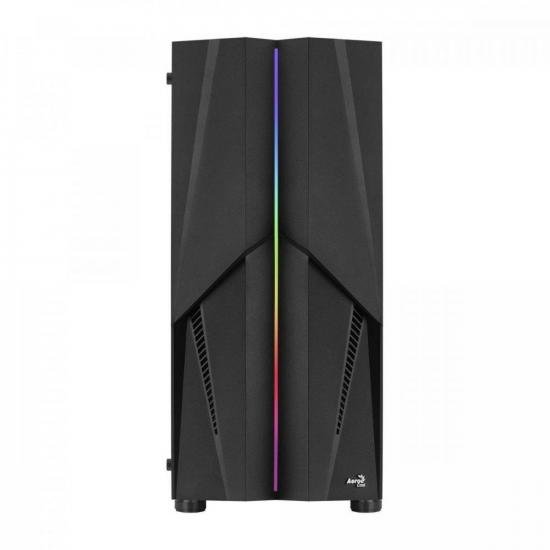 Gabinete Gamer Aerocool Mecha Preto RGB Lateral Vidro por 268,71 à vista no boleto/pix ou parcele em até 10x sem juros. Compre na loja Aerocool!