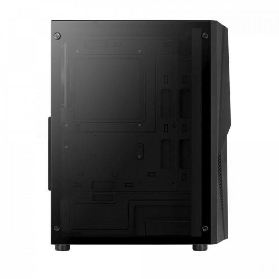 Gabinete Gamer Aerocool Mecha Preto RGB Lateral Vidro por 268,71 à vista no boleto/pix ou parcele em até 10x sem juros. Compre na loja Aerocool!