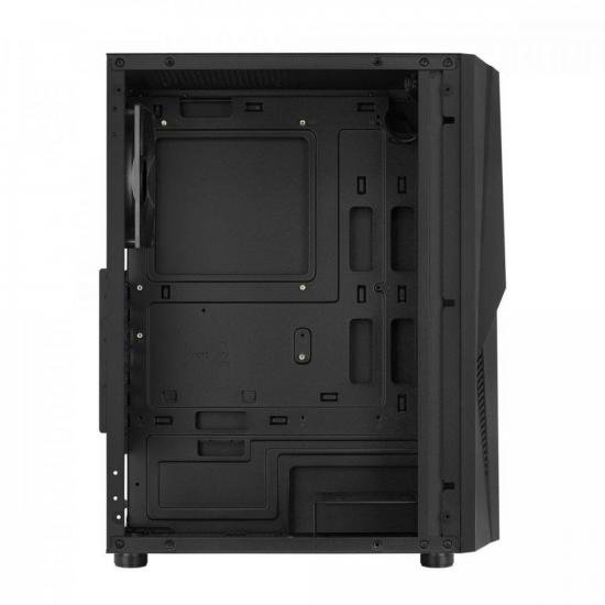Gabinete Gamer Aerocool Mecha Preto RGB Lateral Vidro por 268,71 à vista no boleto/pix ou parcele em até 10x sem juros. Compre na loja Aerocool!