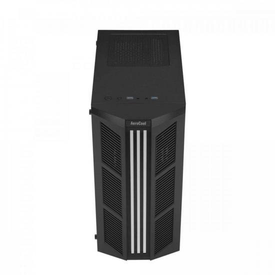 Gabinete Gamer Aerocool Prime Preto RGB Lateral Vidro por 279,46 à vista no boleto/pix ou parcele em até 10x sem juros. Compre na loja Aerocool!