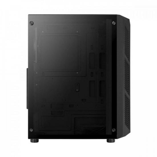 Gabinete Gamer Aerocool Prime Preto RGB Lateral Vidro por 279,46 à vista no boleto/pix ou parcele em até 10x sem juros. Compre na loja Aerocool!