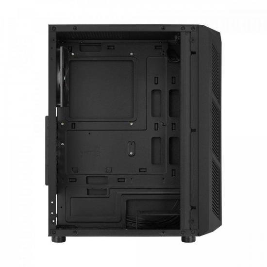 Gabinete Gamer Aerocool Prime Preto RGB Lateral Vidro por 279,46 à vista no boleto/pix ou parcele em até 10x sem juros. Compre na loja Aerocool!