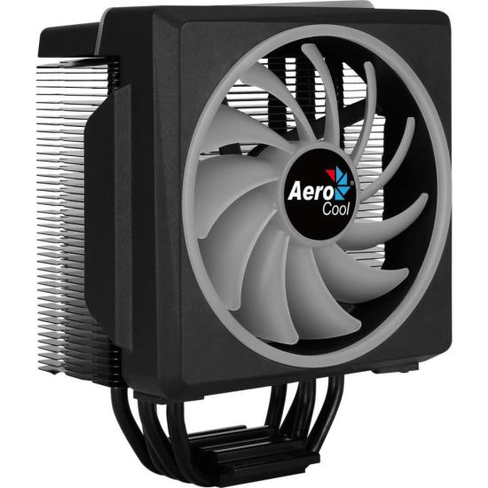 Cooler Para Processador Aerocool Cylon 4F ARGB Preto por 290,00 à vista no boleto/pix ou parcele em até 10x sem juros. Compre na loja Mundomax!