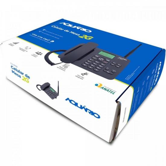 Telefone Celular de Mesa 2G CA-40SE AQUARIO por 0,00 à vista no boleto/pix ou parcele em até 1x sem juros. Compre na loja Mundomax!