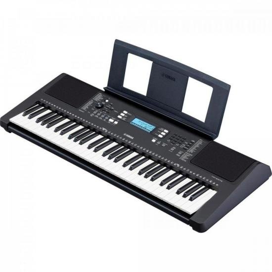Teclado Yamaha PSR-E373 Arranjador Preto por 1.799,99 à vista no boleto/pix ou parcele em até 12x sem juros. Compre na loja Mundomax!