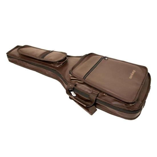 Capa para Guitarra SONKEY Sintética Marrom Premium por 272,99 à vista no boleto/pix ou parcele em até 10x sem juros. Compre na loja Mundomax!