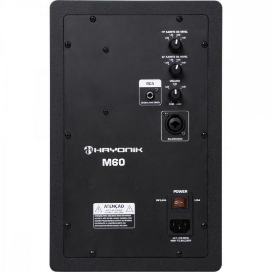 Monitor de Referência Para Estúdio Hayonik M60 Bi-amplificado por 1.199,99 à vista no boleto/pix ou parcele em até 12x sem juros. Compre na loja Mundomax!